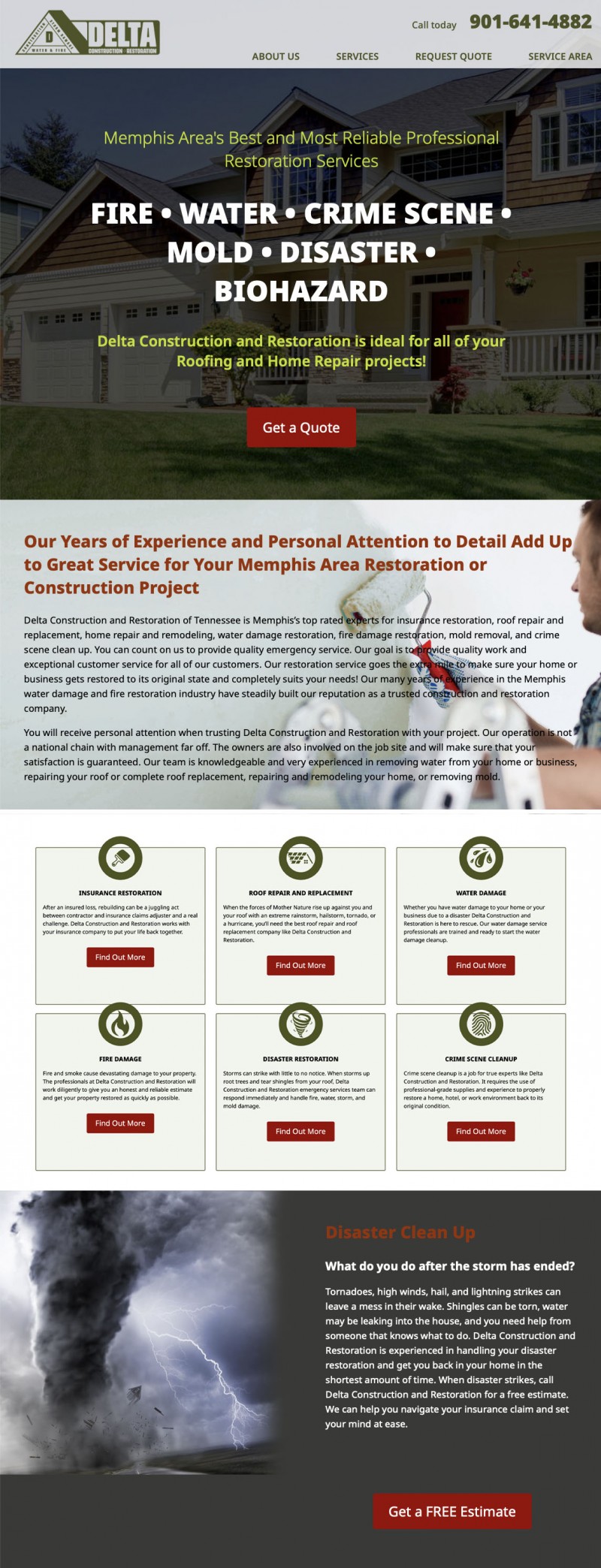 Delta Construction and Restoration